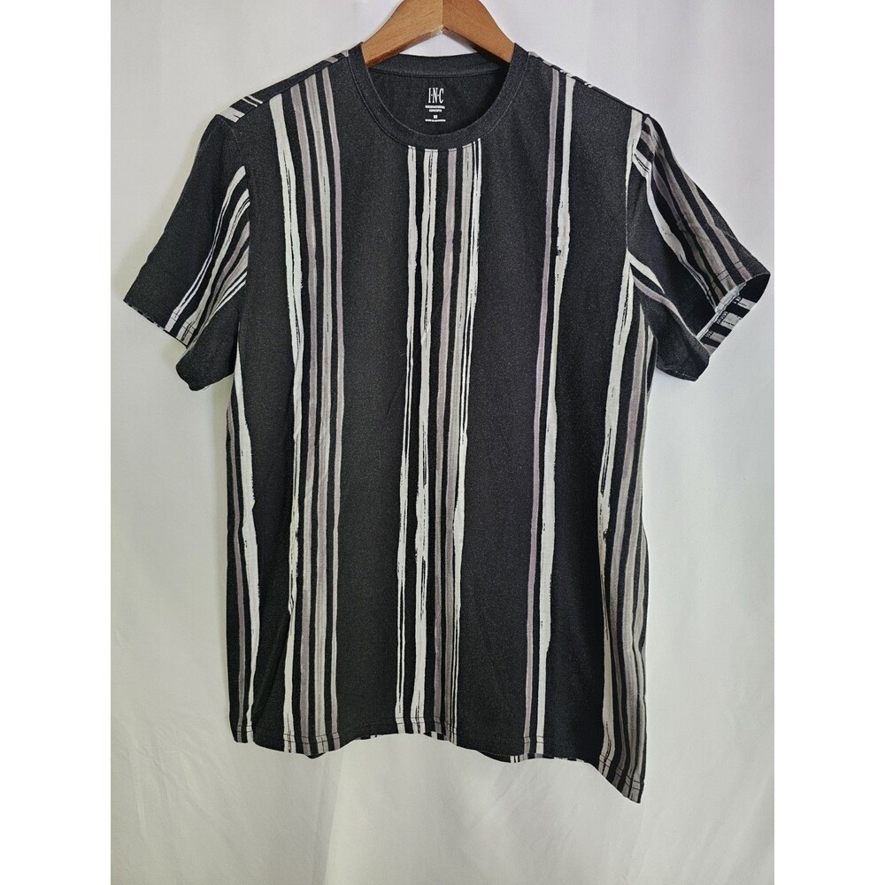 INC International Concepts Shirt Women's Black & White Size Medium